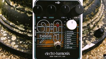 Electro Harmonix EHX Bass9 Bass Machine Effekt Pedal Front 1