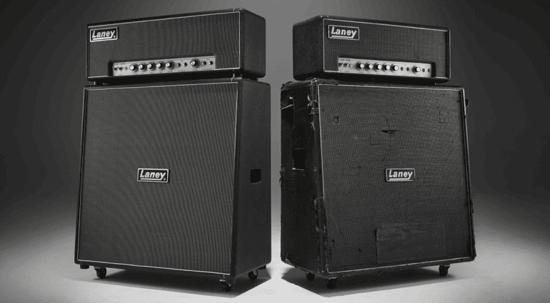Laney-Tony-Iommi-LA100BL-amp-and-TI-Boost-pedal-