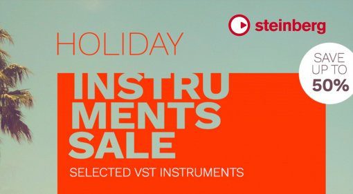 Steinberg Holiday Sale für alle Instrumente - 50 Prozent Rabatt!