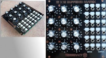 tesseract modular - 12x12 buffered matrix