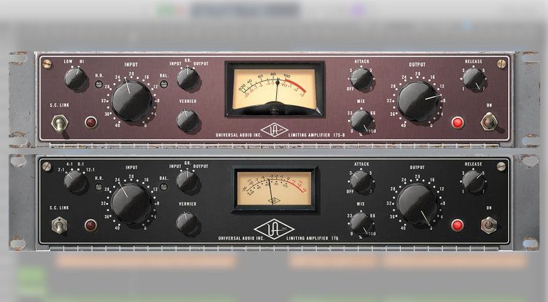 Universal Audio UAD 9.10 mit UA 175B & 176 Tube Compressor Collection