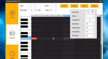 Behringer Synth Tool - eine Software zum Editieren der Synthesizer