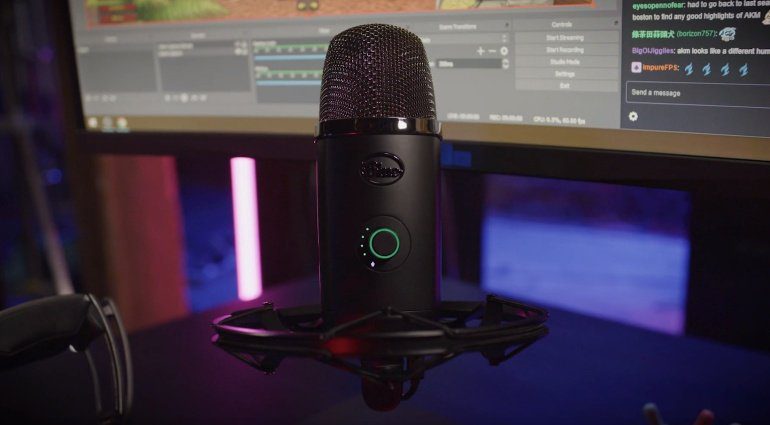 blue yeti podcaster kit