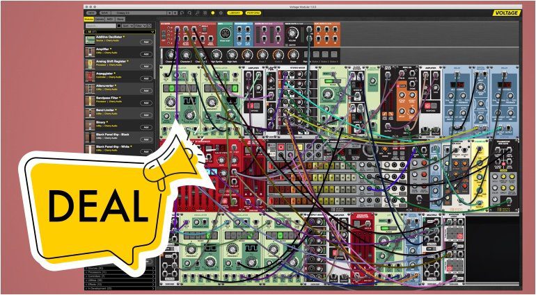 Deal: Cherry Audio Voltage Modular Core inkl. Electro Drums