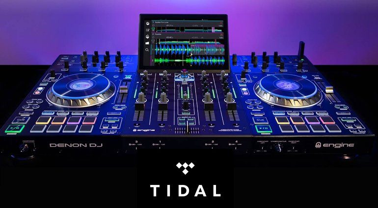 Denon DJ PRIME 4 Firmware 1.4 mit WIFI und TIDAL Streaming