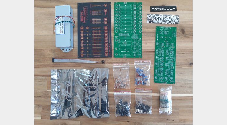 Dreadbox Antiphon DIY Kit Bauteile