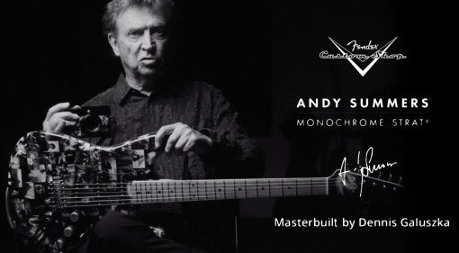 Fender Andy Summers Monochrome Stratocaster