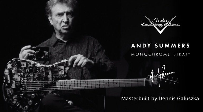 Fender Andy Summers Monochrome Stratocaster