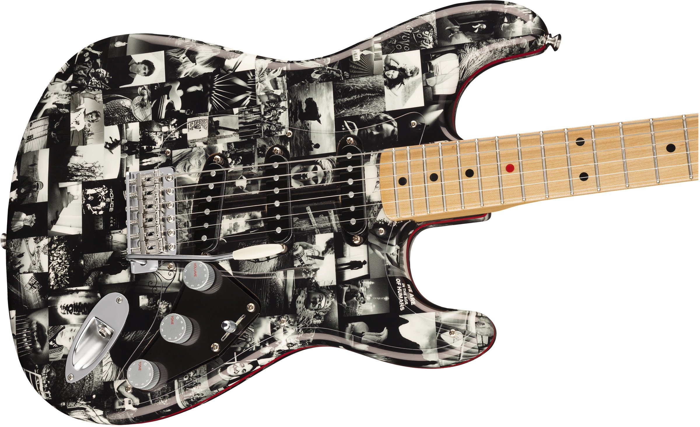 Fender Andy Summers Monochrome Stratocaster