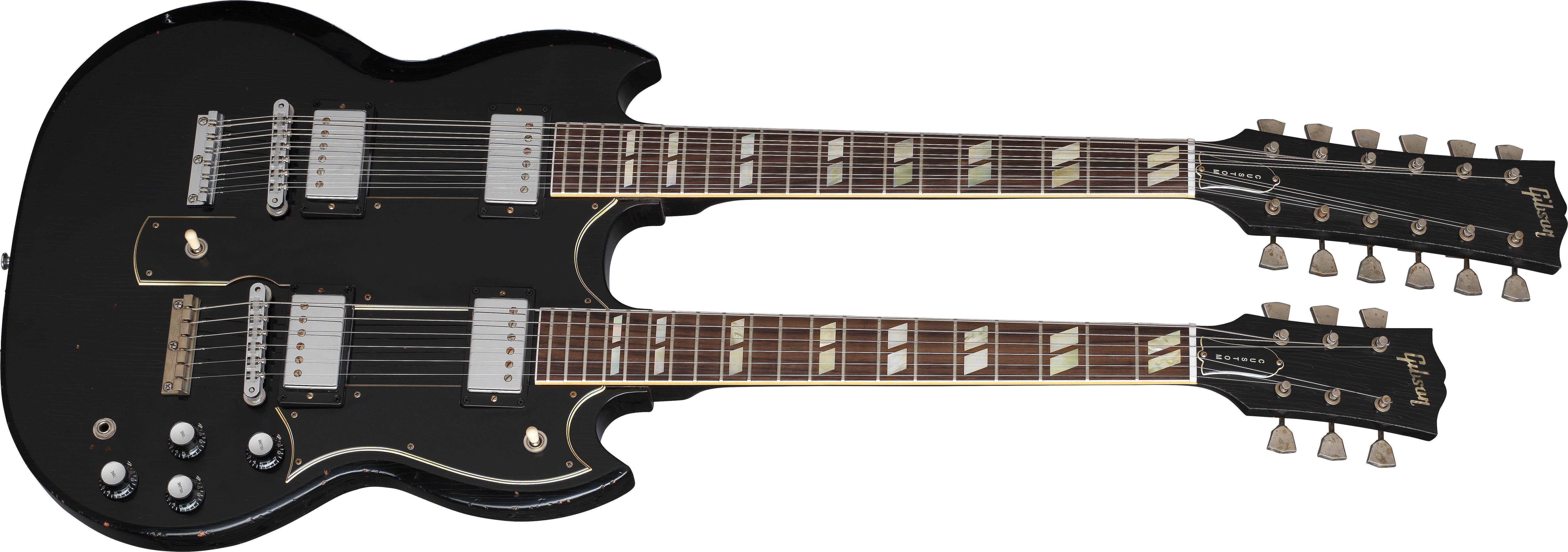Gibson-Custom-Shop-Slash-Signed-1966-EDS-1275-Doubleneck-Replica-Aged-Ebony-front
