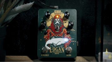 KMA Audio Machines Logan Overdrive Pedal Front Jam