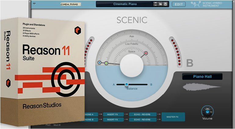 Reason Studios zeigt Scenic - ein Cinematic Dream Instrument