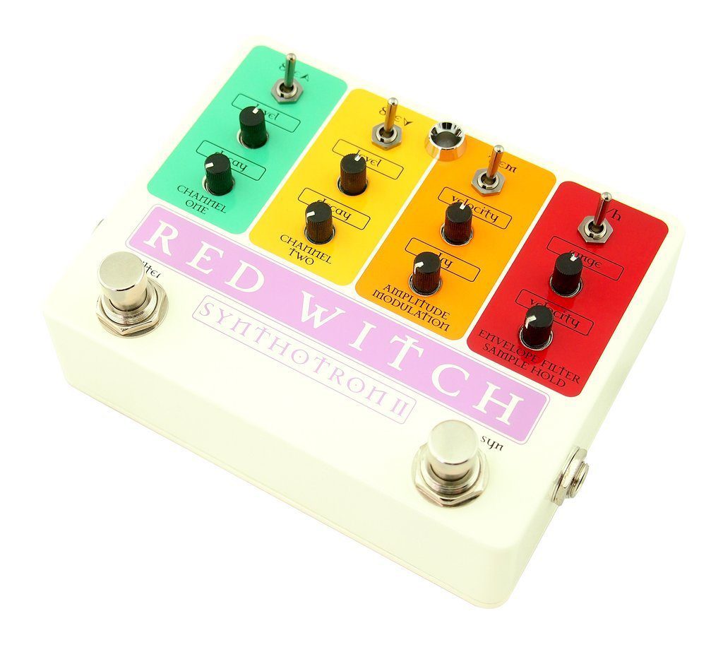 Red Witch Synthotron II analogue guitar synthesiser-pedal fx