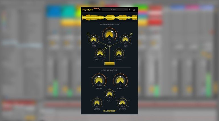 W.A. Production Mutant Reverb - Hall und Ducker in einem Plug-in