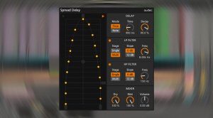 Audec Spread Delay - günstiges Delay für mehr Klangbreite - Delay-Plugin