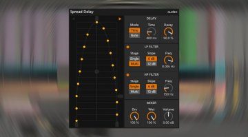 Audec Spread Delay - günstiges Delay für mehr Klangbreite