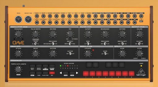 Behringer Crave: Prophet-Oszillator, Moog-Filter für 159 Euro – ab sofort verfügbar!