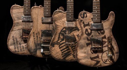 Big D Bourbon Topped Telecasters