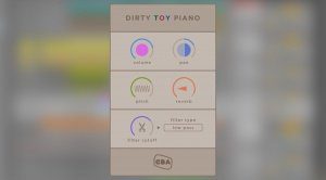 cba sounds Dirty Toy Piano