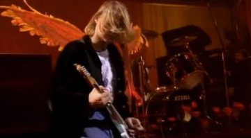 Kurt Cobain Nirvana Engel Fluegel Mustang