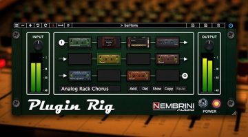 Nembrini Audio Plugin Rig - ein Interface für alle Plug-in-Effekte