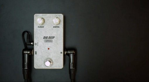 OPFXS Dig Deep Oktaver Effekt Pedal Front
