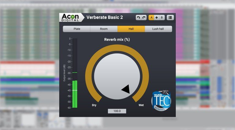 Acon Digital verschenkt Verbrate Reverb Plug-in