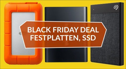 Black Friday Deal: Externe Festplatten für Studios und Live Performer