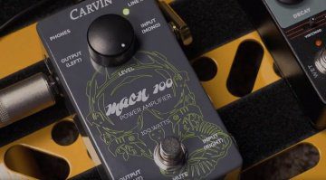 Carvin Audio Mach100 Pedal Endstufe Front