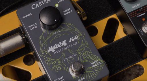 Carvin Audio Mach100 Pedal Endstufe Front