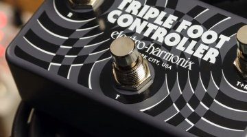 EHX Triple Foot Controller Pedal Front
