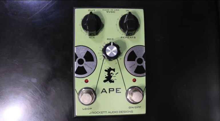 J Rockett Audio Design APE Analog Preamp Experiment Effekt Pedal Front