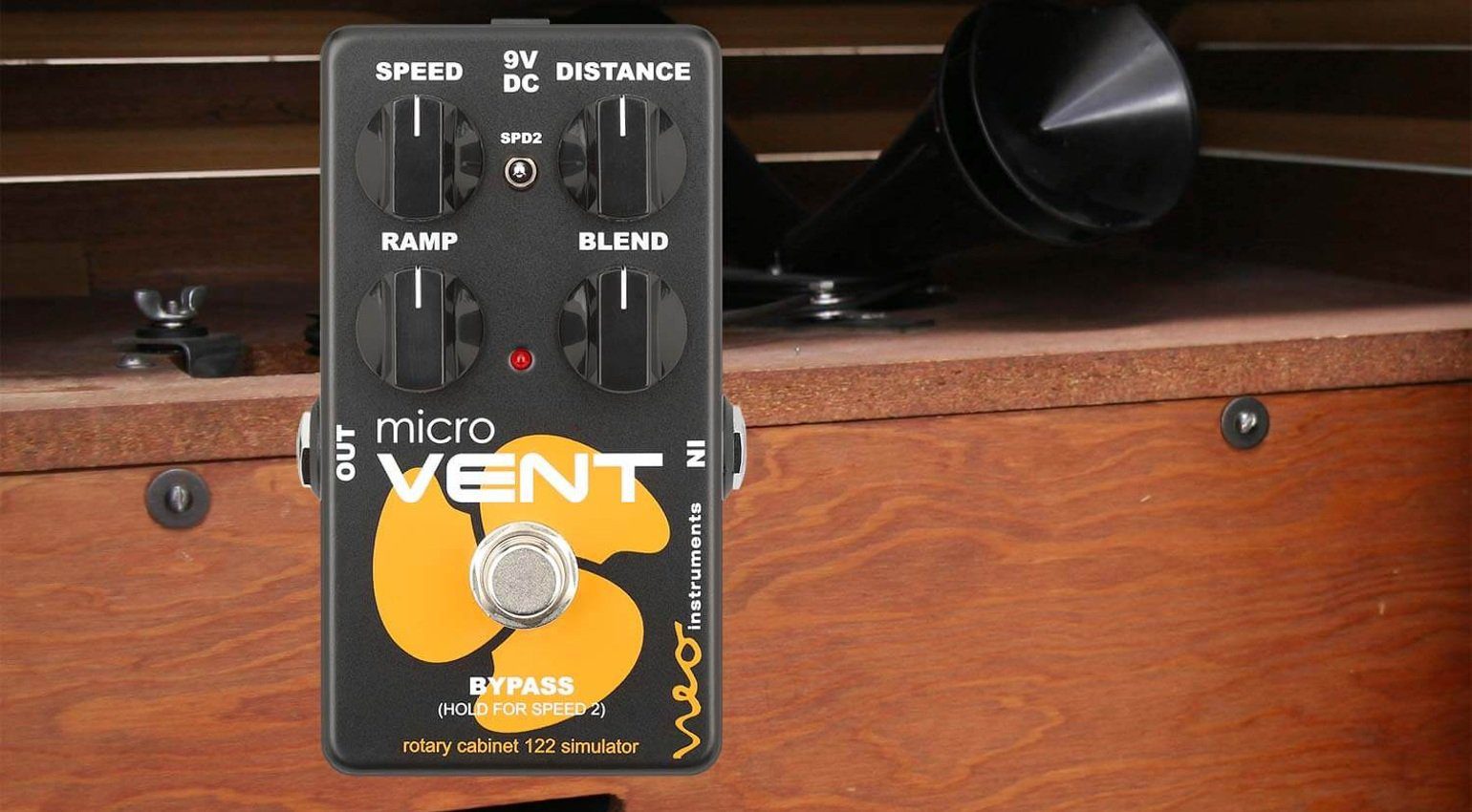 Neo Instruments Micro Vent 122 Pedal Effekt Front