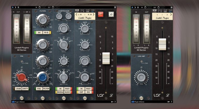 Lindell Audio 80 Series: Vintage TMT Konsole und Buss Plug-in