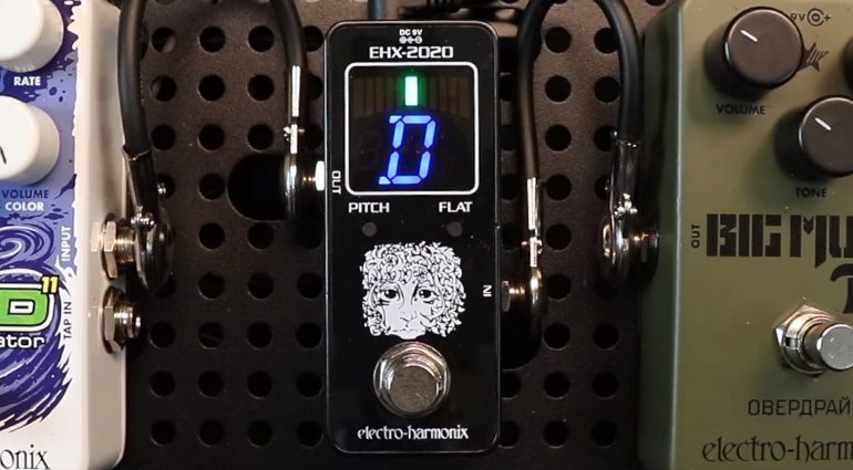 Electro Harmonix 2020 Tuner Effekt Pedal