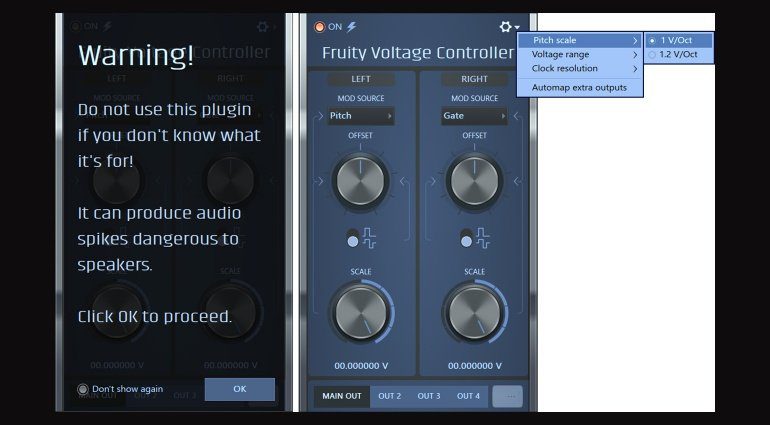 Image Line FL Studio Fruity Voltage Controller