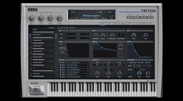 Korg Triton Software-Instrument