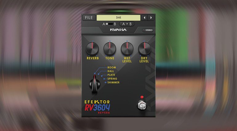 Kuassa veröffentlicht weiteres Effekt-Plug-in: Efektor RV3604 Reverb