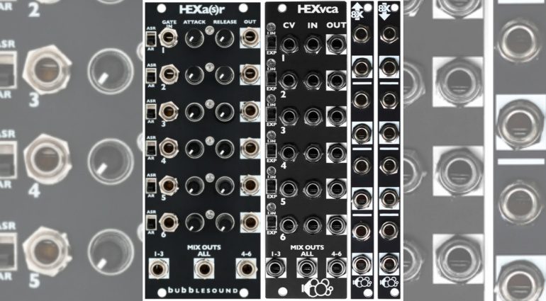 Bubblesound Module HEX ENV VCA