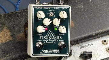 Carl Martin PlexiRanger Overdrive Boost Effekt Pedal Groß