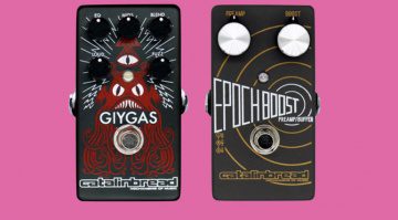 Catalinbread Giygas fuzzEQ and Epoch Boost 1