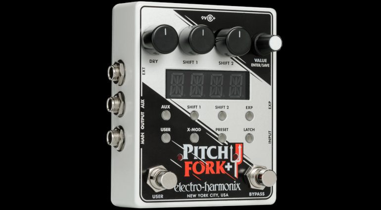 Electro Harmonix Pitch Form+ Pitch Shifter Effekt Pedal Front