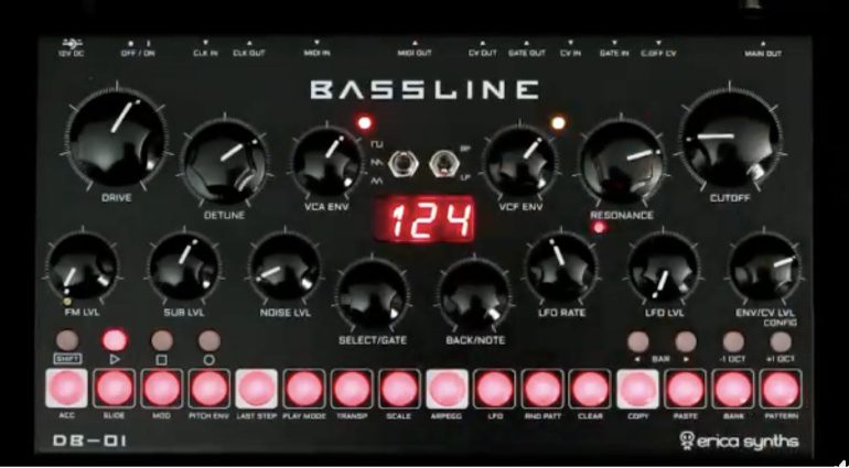 Erica DB-01 Bassline