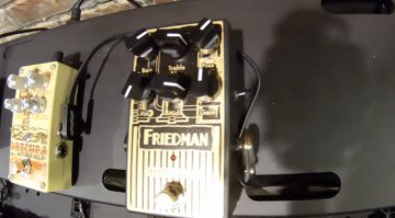 Friedman Small Box pedal based on small box amp