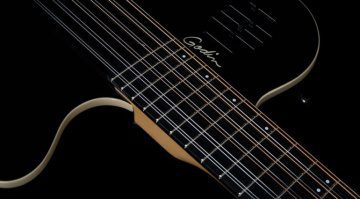 Godin A12 Black HG chambered 12-string Teaser