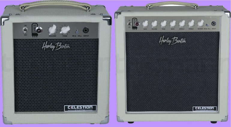 Harley Benton TUBE5 TUBE15 Combo Amp Verstaerker Front