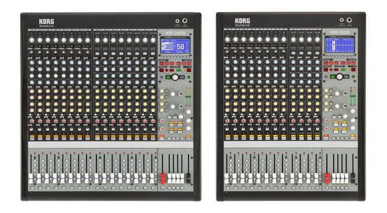 Korg MW-2408 und MW-1608