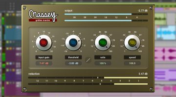 NAMM 2020: Massey Plugins veröffentlicht Golden Master Soft Clipper für ProTools