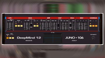 Juno 106 Overlay Midi Editor: der etwas andere Controller für den Behringer DeepMind