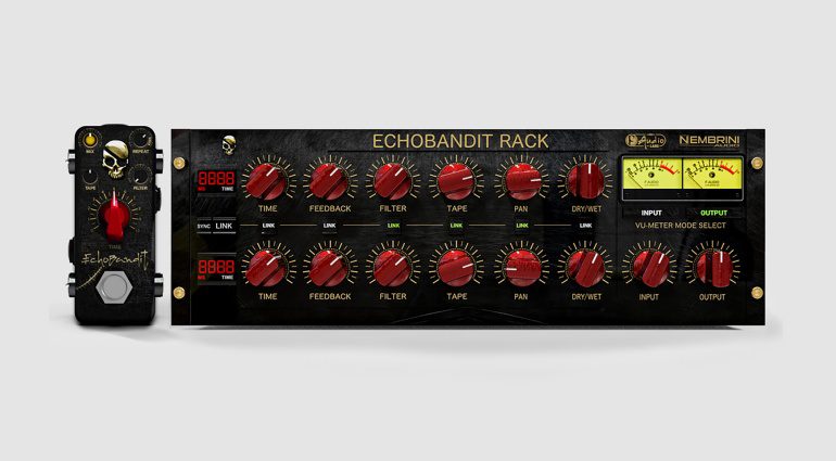 Nembrini Audio veröffentlicht das F-Pedals Echobandit mit zwei Versionen